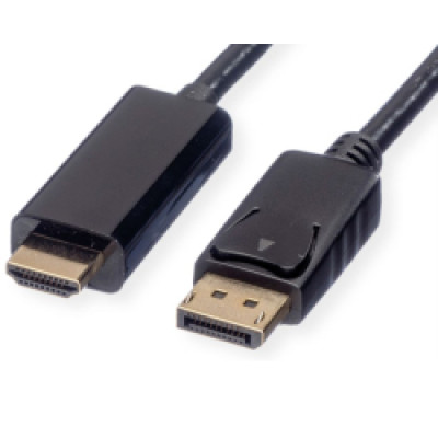 Roline DisplayPort kabel, DP - UHDTV, M/M, 2.0m, crni  /  11.04.5786